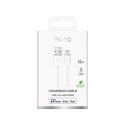 Kabel Puro TPE 12W USB-A - Lightning 2m - biały