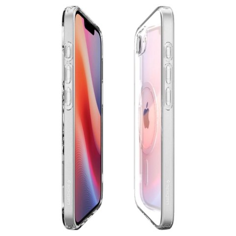 Etui Spigen Liquid Crystal Mag MagSafe na iPhone 16e - przezroczyste