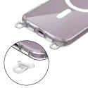 Etui Tech-Protect FlexAir Chain MagSafe na iPhone 16e - czarno-beżowe