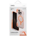 Etui UNIQ Combat Active Magclick Charging na iPhone 16 Pro - pomarańczowe
