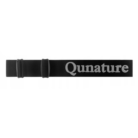 Gogle narciarskie Qunature Black bezramkowe - czarne