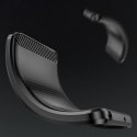 Etui Carbon Case elastyczne silikonowe na Xiaomi 15 Ultra - czarne