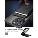 Etui Tech-Protect MagWallet Stand MagSafe uniwersalny - czarny