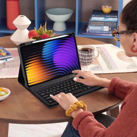 Etui Tech-Protect SC Pen + Keyboard na Xiaomi Pad 7 / 7 Pro - czarne