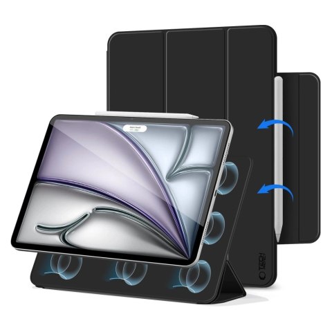 Etui Tech-Protect Smartcase Magnetic na iPad Air 13" 2024 / 2025 - czarne