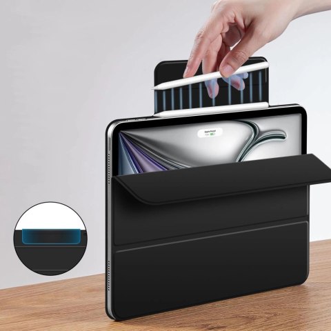 Etui Tech-Protect Smartcase Magnetic na iPad Air 13" 2024 / 2025 - czarne
