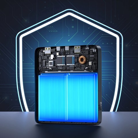 Powerbank Baseus Blade H1 20000mAh 100W z wyświetlaczem - czarny