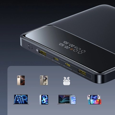 Powerbank Baseus Blade H1 20000mAh 100W z wyświetlaczem - czarny