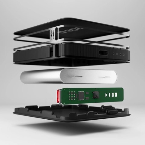 Powerbank SBS NanoTube 5000 mAh High-Density - czarny