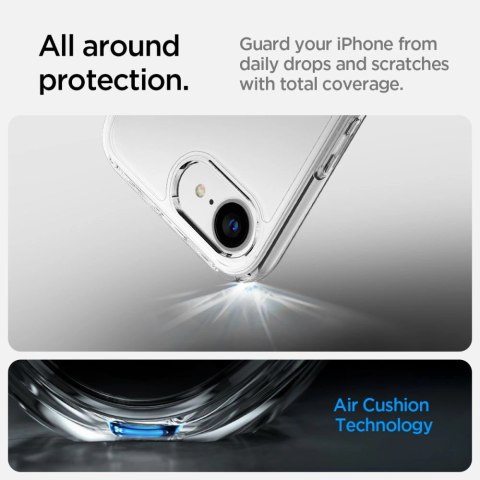 Etui Spigen Ultra Hybrid na iPhone 16e - przezroczyste