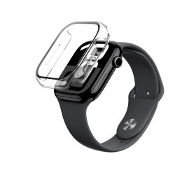 Etui ze szkłem hartowanym AMAZINGTHING Radix Glass do Apple Watch 46mm - przezroczyste