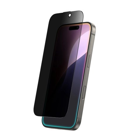 Szkło hartowane AMAZINGTHING Titan Privacy Glass prywatyzujące do iPhone 16 Pro Max
