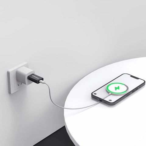 Adapter Wozinsky WAAC-01 USB-A - USB-C OTG - czarny