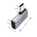 Adapter kątowy Tech-Protect Ultraboost AA01 USB-C - szary