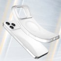 Etui Magnetic Abrasive na iPhone 17 Pro kompatybilne z MagSafe - matowe białe
