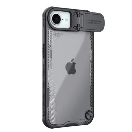 Etui Nillkin Iceblade Prop z osłoną obiektywu i podstawką na iPhone 16e - czarne