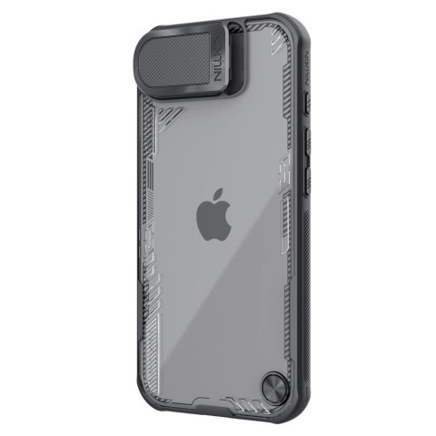 Etui Nillkin Iceblade Prop z osłoną obiektywu i podstawką na iPhone 16e - czarne