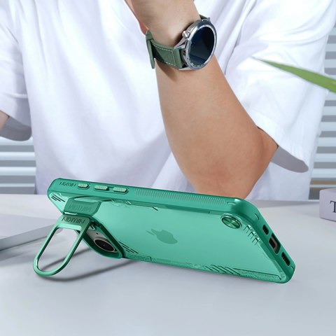 Etui Nillkin Iceblade Prop z podstawką na iPhone 16e - zielone