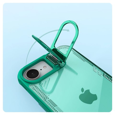 Etui Nillkin Iceblade Prop z podstawką na iPhone 16e - zielone