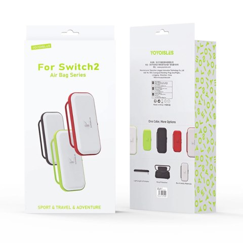 Etui Yoyoisles by Dux Ducis Air Bag na Nintendo Switch 2 - czarno-białe