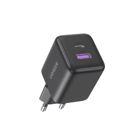 Ładowarka sieciowa Ugreen Nexode N Series X516 30W GaN 1x USB-A 1x USB-C - szara