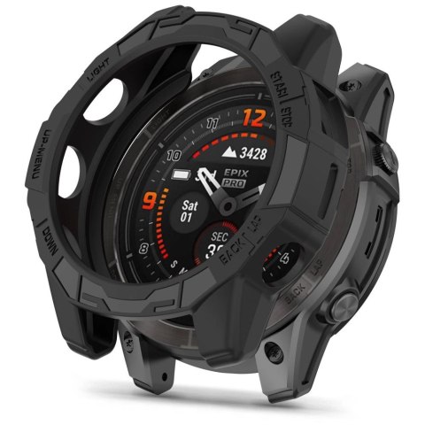 Etui Tech-Protect Defense Air na Garmin Fenix 7 / 7 Pro - czarne