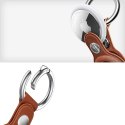Etui Tech-Protect NaturalFit na Apple AirTag 1 / 2 - brązowy