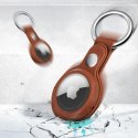 Etui Tech-Protect NaturalFit na Apple AirTag 1 / 2 - brązowy