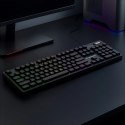 Klawiatura Wozinsky WKG-200 z rolką gamingowa membranowa RGB - czarna