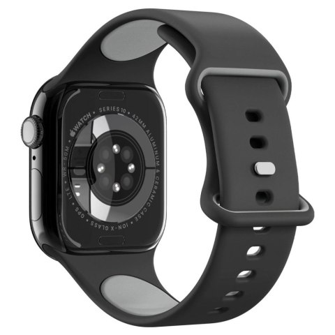 Pasek Spigen Nano Pop na Apple Watch 40 / 41 / 42 mm - czarno-szary