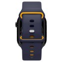 Pasek Spigen Nano Pop na Apple Watch 40 / 41 / 42 mm - granatowo-pomarańczowy