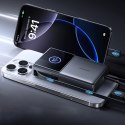 Powerbank Joyroom JR-PR1 10000mAh 22,5W z wbudowanym zwijanym kablem USB-C - czarny