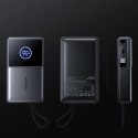Powerbank Joyroom JR-PR1 10000mAh 22,5W z wbudowanym zwijanym kablem USB-C - czarny
