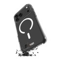 Etui Puro Impact Clear D3O TPU+PC kompatybilne z MagSafe na iPhone 17 Pro - przezroczyste