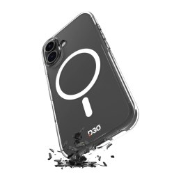 Etui Puro Impact Clear D3O TPU+PC kompatybilne z MagSafe na iPhone 17 - przezroczyste