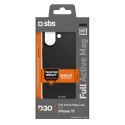 Etui SBS Full Active Mag z technologią D3O na iPhone 17 - czarne