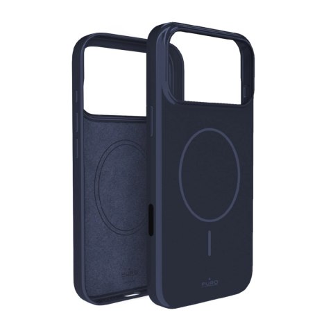 Etui ochronne Puro Pulse na iPhone 17 Pro poliwęglanowe - ciemnoniebieskie