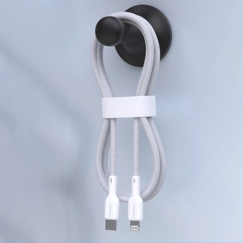 Kabel Dudao L9X 30W USB-C - Lightning 1m - biały