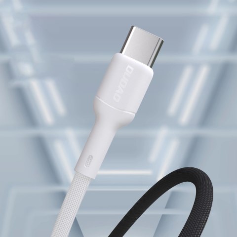 Kabel Dudao L9T 5A USB-A - USB-C 1m - biały