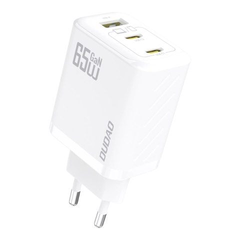 Ładowarka sieciowa Dudao A29C 65W GaN + kabel USB-C - biała
