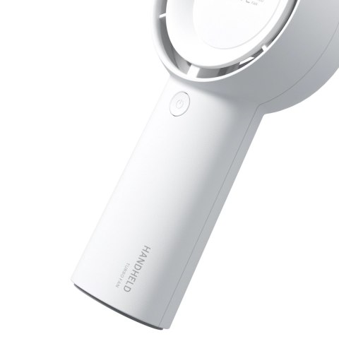 Mini dmuchawa Jisulife Handheld Fan Life5 Plus 4000 mAh przenośny wiatraczek wentylator USB - biały
