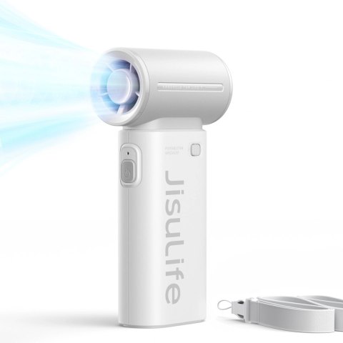 Mini dmuchawa Jisulife Handheld Fan Life9 5000mAh przenośny wiatraczek wentylator USB - szary