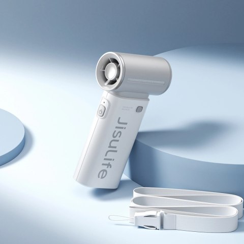 Mini dmuchawa Jisulife Handheld Fan Life9 5000mAh przenośny wiatraczek wentylator USB - szary