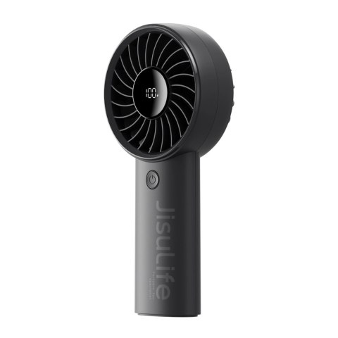 Mini wentylator Jisulife Handheld Fan Life4 3600mAh przenośny wiatraczek USB - czarny