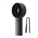 Mini wentylator Jisulife Handheld Fan Life4 5000mAh przenośny wiatraczek USB - czarny