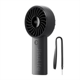 Mini wentylator Jisulife Handheld Fan Life4 5000mAh przenośny wiatraczek USB - czarny