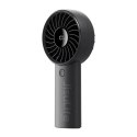 Mini wentylator Jisulife Handheld Fan Life4 5000mAh przenośny wiatraczek USB - czarny