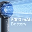 Mini wentylator Jisulife Handheld Fan Life4 5000mAh przenośny wiatraczek USB - czarny