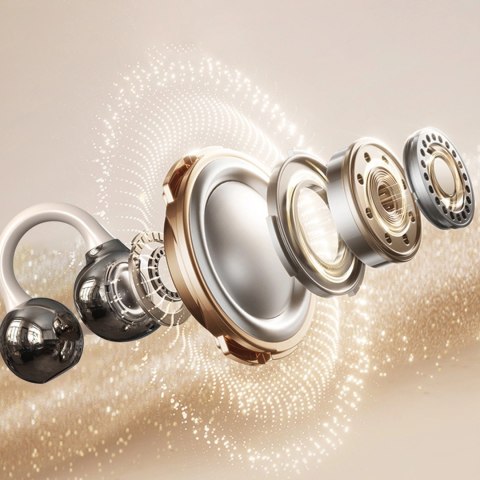 Słuchawki bezprzewodowe Dudao U20 TWS Bluetooth - czarne