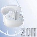 Słuchawki bezprzewodowe Dudao U21 TWS ANC ENC Bluetooth - białe